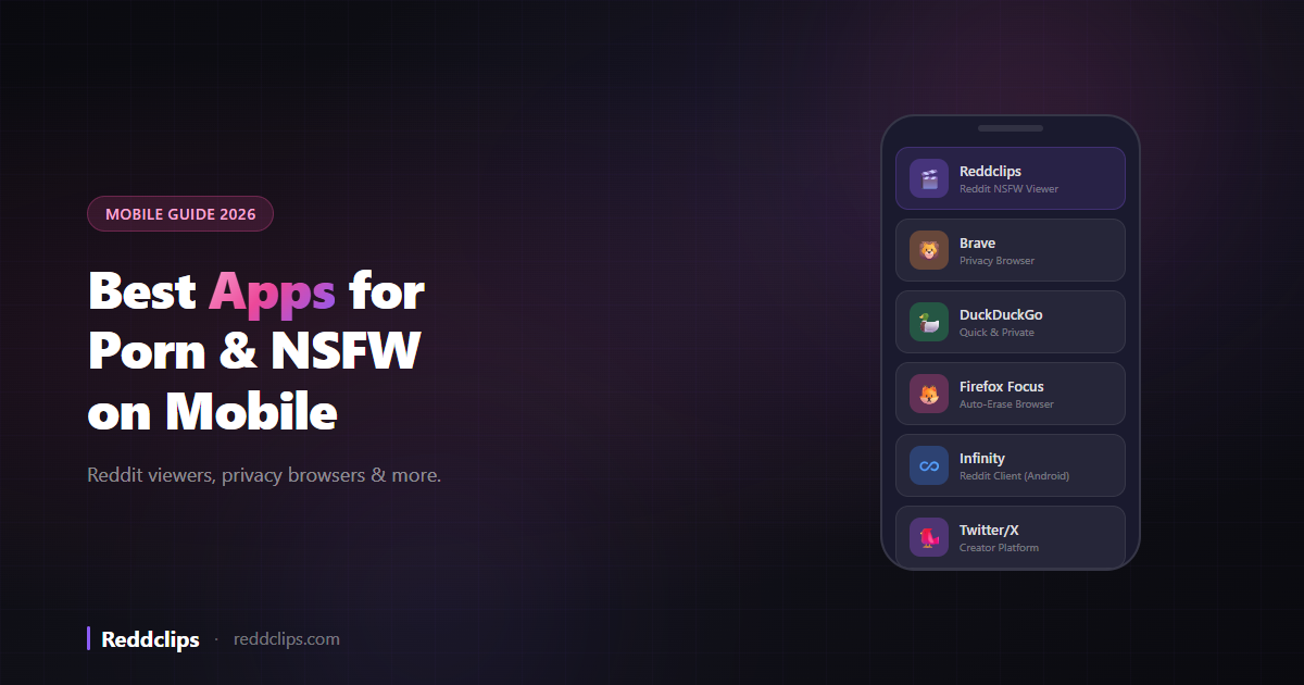 Best Apps for Porn & NSFW Content on Mobile in 2026