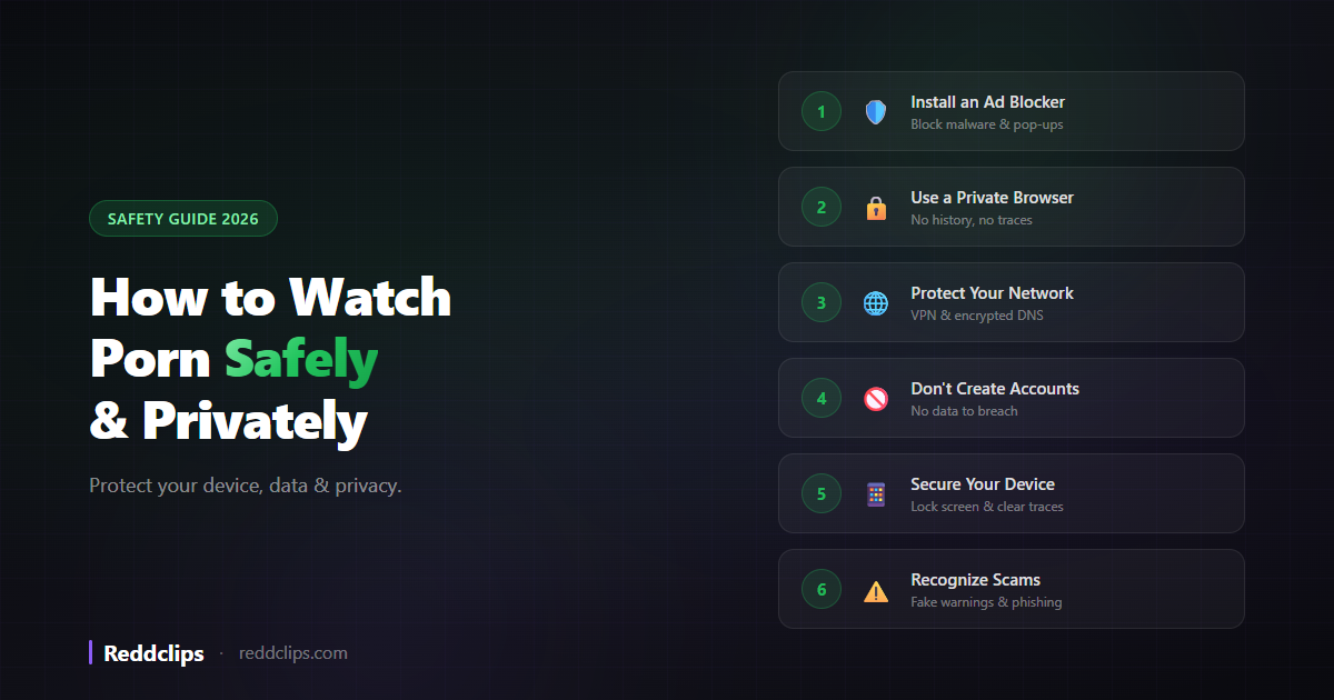 How to Watch Porn Safely & Privately in 2026: The Complete Guide